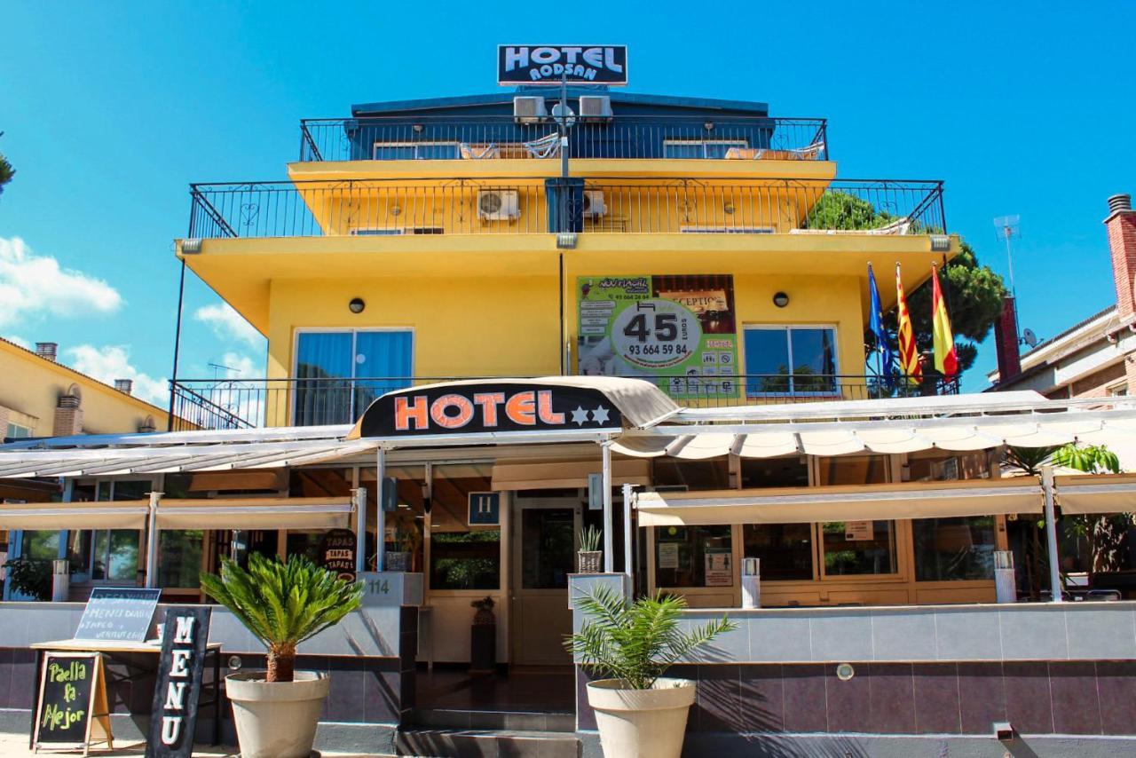 Hotel Rodsan Suizo Castelldefels Eksteriør bilde